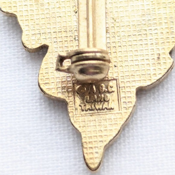 Vintage 80s Enamel Pin Meadow Morn Herself the Elf AGC Lang - Picture 5 of 6